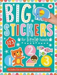 [9781800581807] Big Stickers for Little Hands 123
