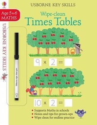 [9781474922395] Wipe-clean Times Tables 5-6