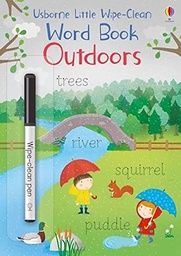 [9781474968140] Little Wipe-Clean Word Book Outdoors