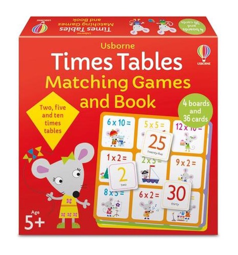 [9781474998154] Times Tables Matching Games and Book