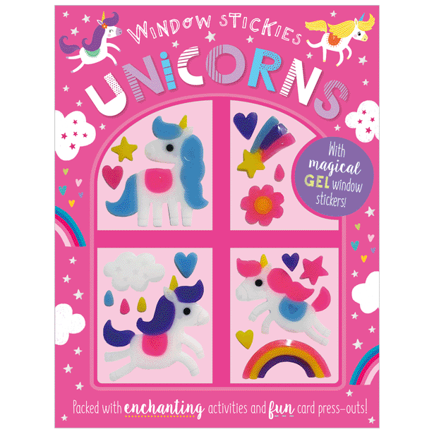 [9781800584426] Window Stickies Unicorns