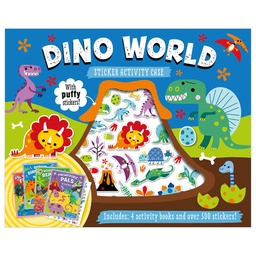 [9781800586703] Dino World Sticker Activity Case