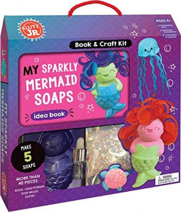 [9781338589221] Klutz Jr. My Sparkly Mermaid Soaps