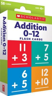 [9781338233544] Flash Cards: Addition 0 - 12