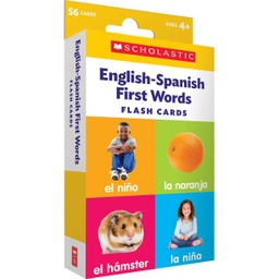 [9781338740189] Flash Cards: English-Spanish First Words