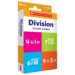 [9781338739657] Flash Cards: Division