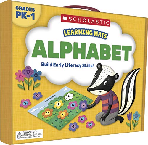 [9781338239584] Learning Mats: Alphabet