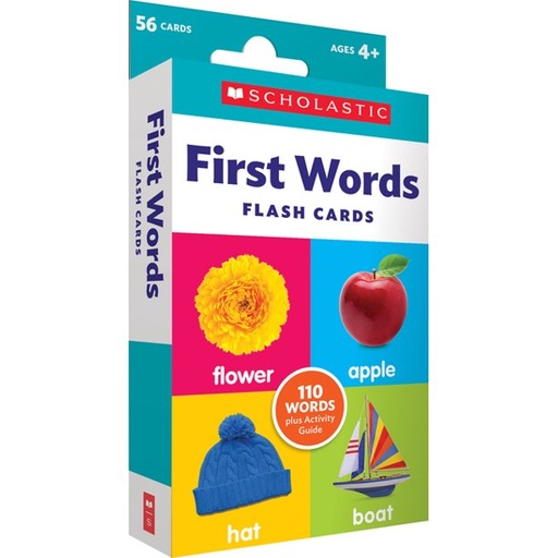 [9781338740172] Flash Cards: First Words