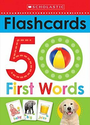 [9781338161397] Write and Wipe Flashcards: First 50 Words (Scholastic Early Learners)