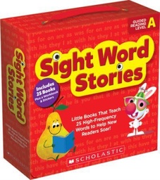 [9781338740578] Sight Word Stories: Level A (Parent Pack)
