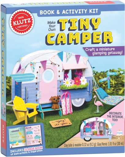 [9781338566185] Klutz Make Your Own Tiny Camper