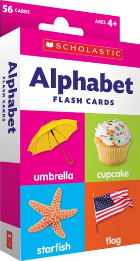 [9781338233537] Flash Cards: Alphabet