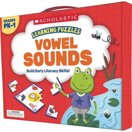 [9781338239751] Learning Puzzles: Vowel Sounds
