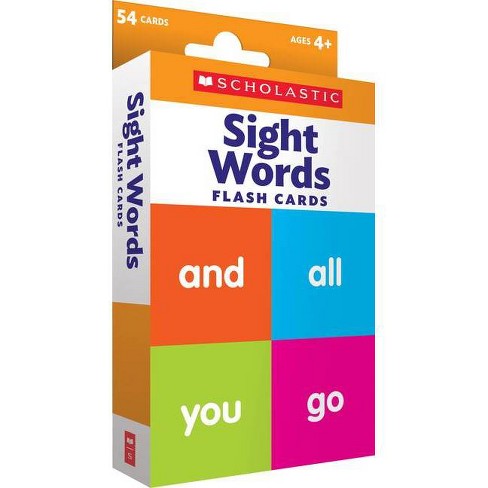 [9781338233582] Flash Cards: Sight Words