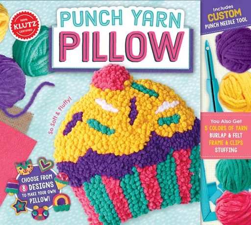 [9781338158847] Punch Yarn Pillow