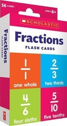 [9781338740165] Flash Cards: Fractions