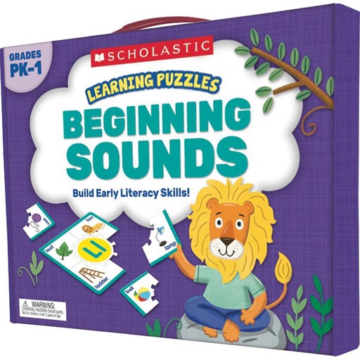 [9781338239690] Learning Puzzles: Beginning Sounds (2018)