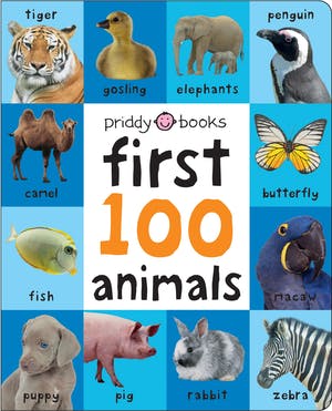 [9780312529147] First 100 Animals Padded (large)