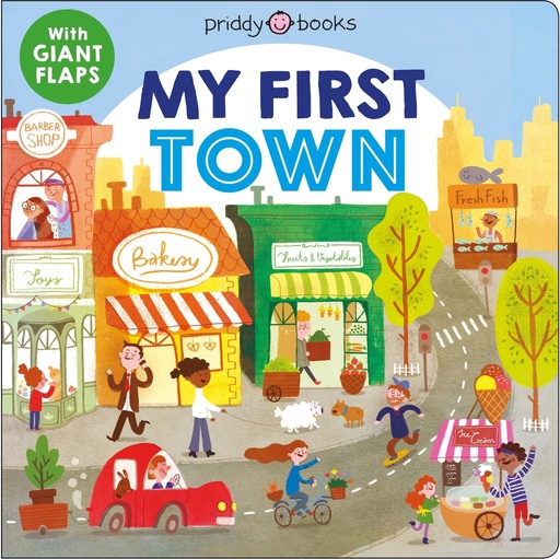 [9780312529772] My First Places: My First Town