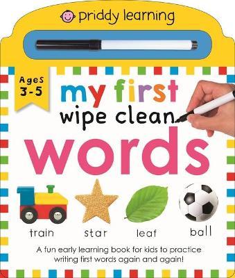 [9780312529956] My First Wipe Clean: Words