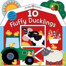 [9781684491292] Tiny Tots Peep-Through: 10 Fluffy Ducklings
