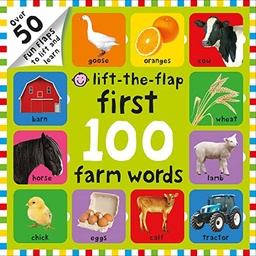 [9780312520199] First 100 Farm Words Lift-the-Flap