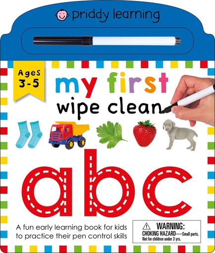 [9780312528683] My First Wipe Clean ABC