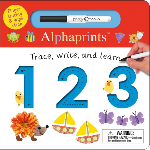 [9780312521516] Alphaprints: Trace, Write, and Learn 123