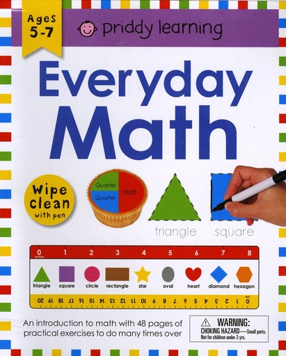 [9780312522070] Wipe Clean Workbook: Everyday Math