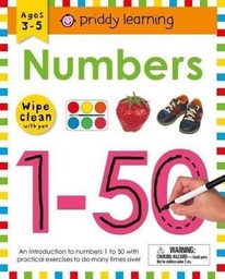 [9780312521912] Wipe Clean Workbook: Numbers 1-50