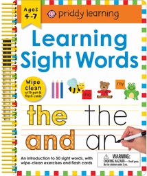 [9780312520076] Wipe Clean: Learning Sight Words