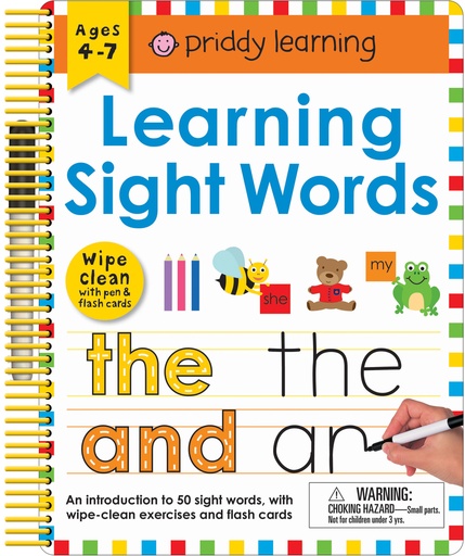 [9780312520076] Wipe Clean: Learning Sight Words