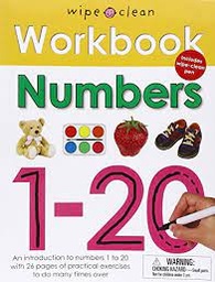 [9780312508692] Wipe Clean Workbook: Numbers 1-20