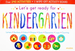 [9781988142524]  Lets get ready for Kindergarten, 240 activities+wipeoff board