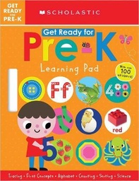 [9781338776232] Get Ready for Pre-K Learning Pad: Scholastic Early Learners