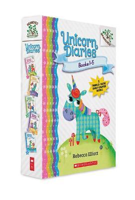 [9781338752335] Unicorn Diaries, Books 1-5: A Branches Box Set