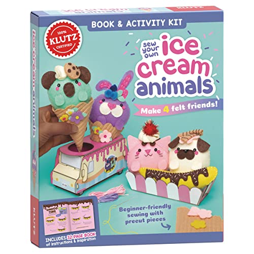 [9781338702217] Sew Your Own Ice Cream Animals