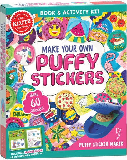 [9781338210194] Make Your Own Puffy Stickers
