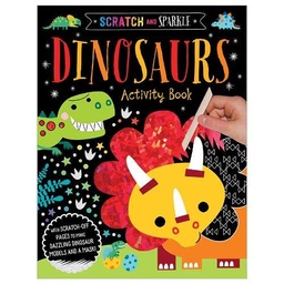 [9781788437158] Scratch and Sparkle - Dinosaurs Activity Book