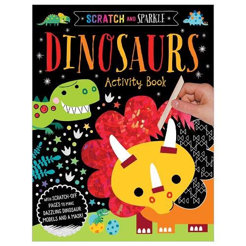 [9781788437158] Scratch and Sparkle - Dinosaurs Activity Book
