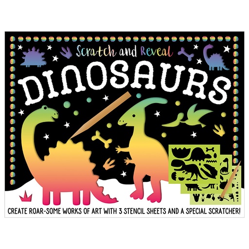 [9781789471663] Scratch and Reveal Dinosaurs