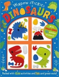 [9781800589841] Window Stickies Dinosaurs