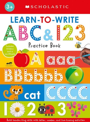 [9781338828542] Learn to Write ABC & 123: Scholastic Early Learners (Workbook)