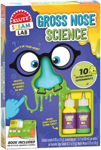 [9781338826203] Gross Nose Science (Klutz Steam Lab)