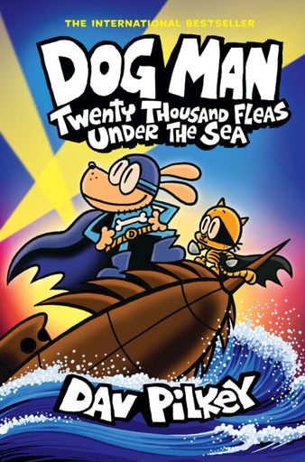 [9781338801910] Dog Man: Twenty Thousand Fleas Under the Sea (Dog Man #11)