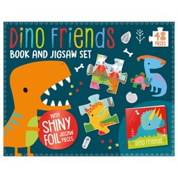 [9781789478921] Dino Friends Book and Jigsaw Box Set