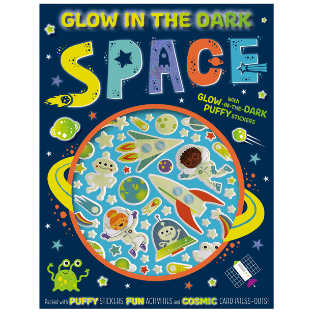 [9781800589964] Glow in the Dark Space Activity Book