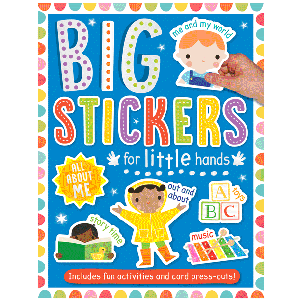 [9781803370101] Big Stickers for Little Hands All About Me