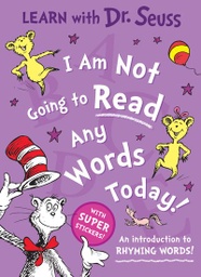 [9780008592196] I Am Not Going to Read Any Words Today