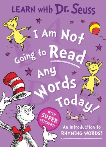[9780008592196] I Am Not Going to Read Any Words Today